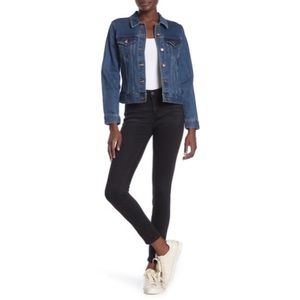 Liverpool Jeans Skinny in Washed Black